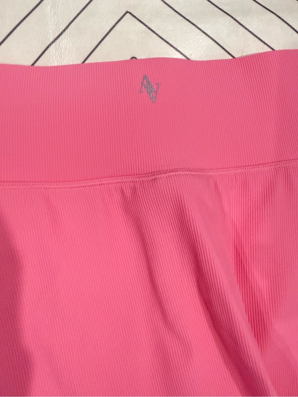 All Access Pink Ribbed Skort - Picture 8 of 10